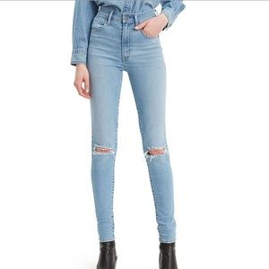 NWT Levi's Mile High Super Skinny Jeans